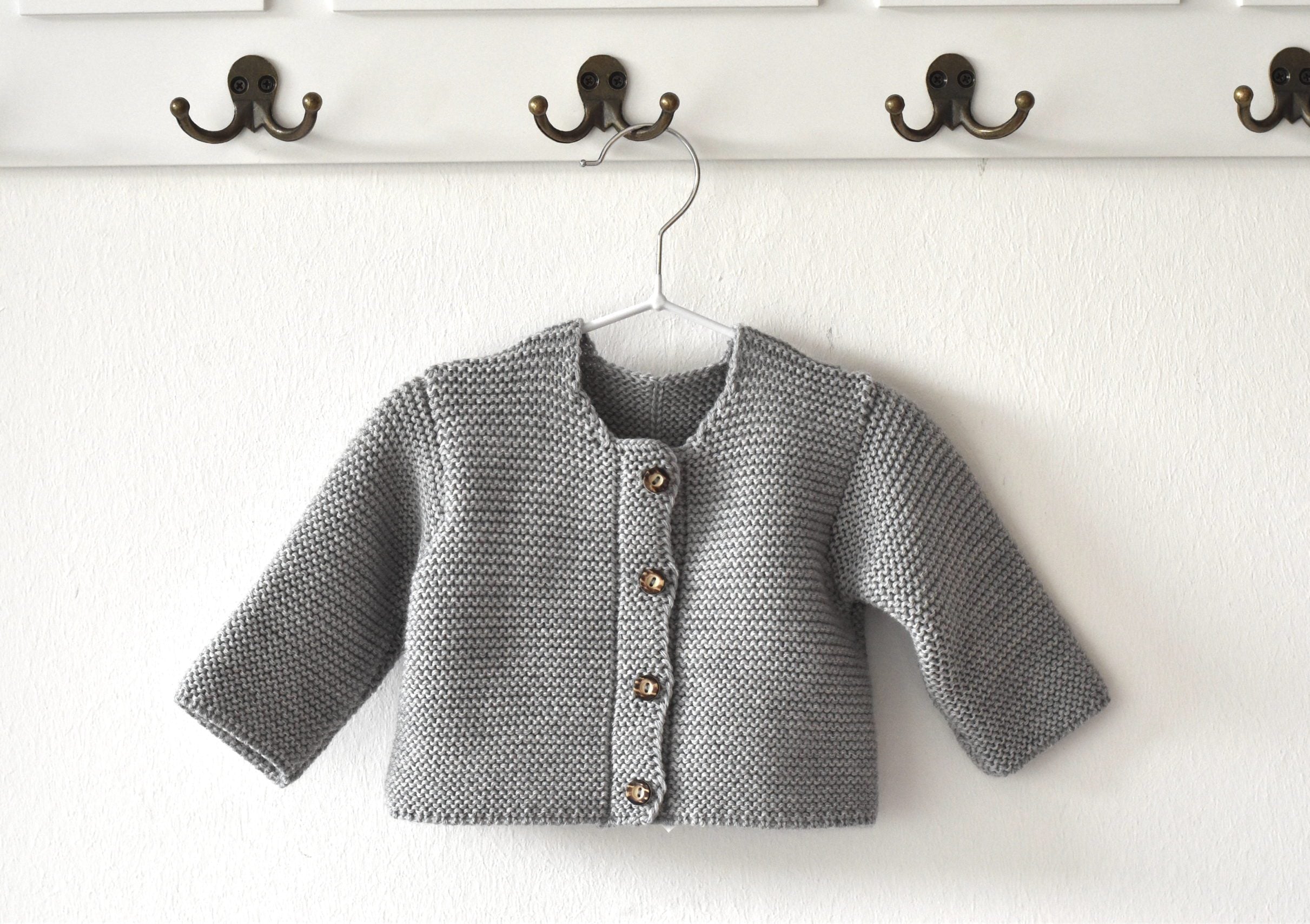 Cardigan - Merino Wool | Grey