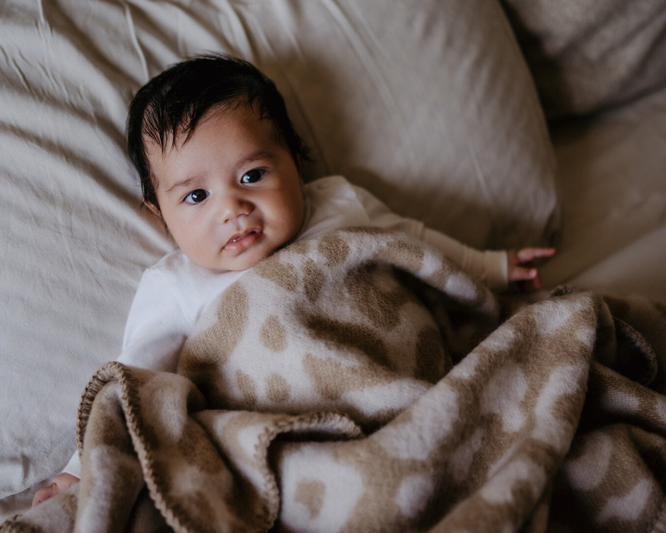 Cradle Blanket - Pure New Wool | Mint