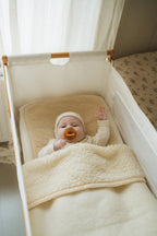 Cradle Blanket - Merino Wool | Beige