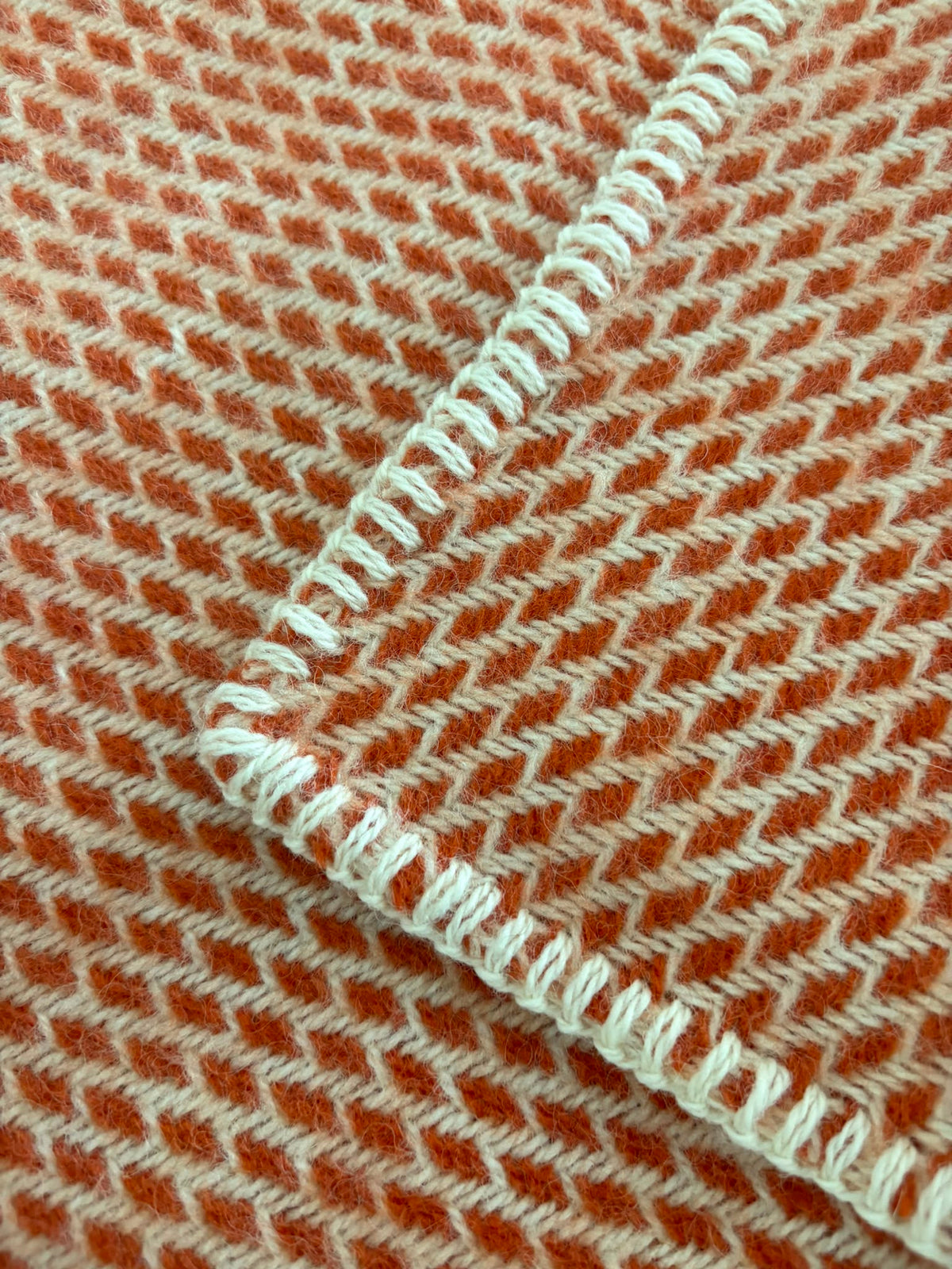 Wiegendeken - Pure New Wool | Terracota